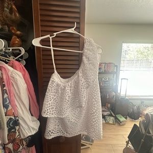 Lilly Pulitzer Off the Shoulder Top